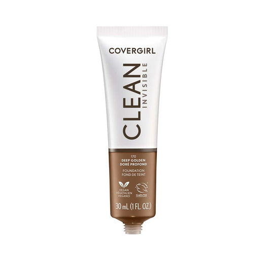 Clean Invisible Foundation Deep Golden