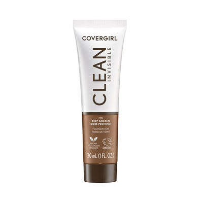 Clean Invisible Foundation Deep Golden