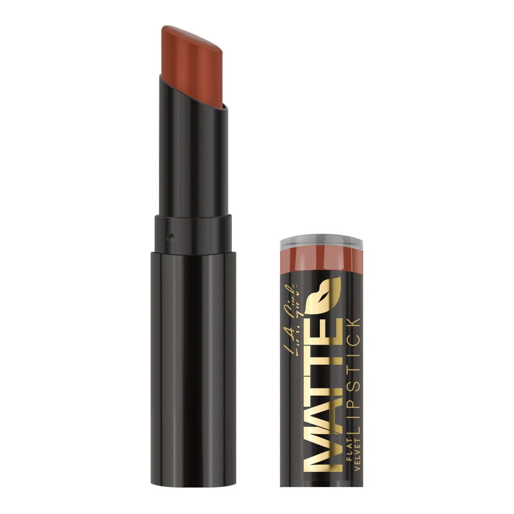 Matte Flat Velvet Lipstick - Saucy